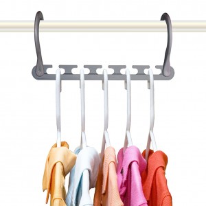 Max NEW & IMPROVED - 3x the Closet Space for Easy, Effortless, Wrinkle-free Clothes, Comes Fully Assembled, Grey, Pack of 10