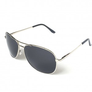 Premium Military Style Classic Aviator Sunglasses, Polarized, 100% UV protection
