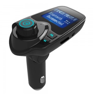 FM Transmitter Multifunction 4-in-1 CAR Bluetooth with USB MP3 Player flash drives TF Radio Transmitter with LCD Display USB Mic