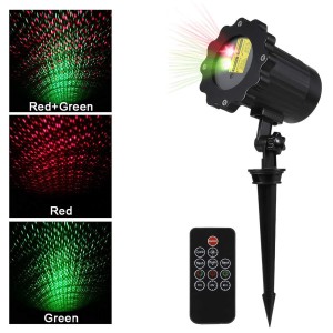 Christmas Projector Light, All sky star, IP65 Waterproof Laser Landscape Projector, in-Ground Mounted/Wall Mounted for Garden Backyard Patio Lawn Tree